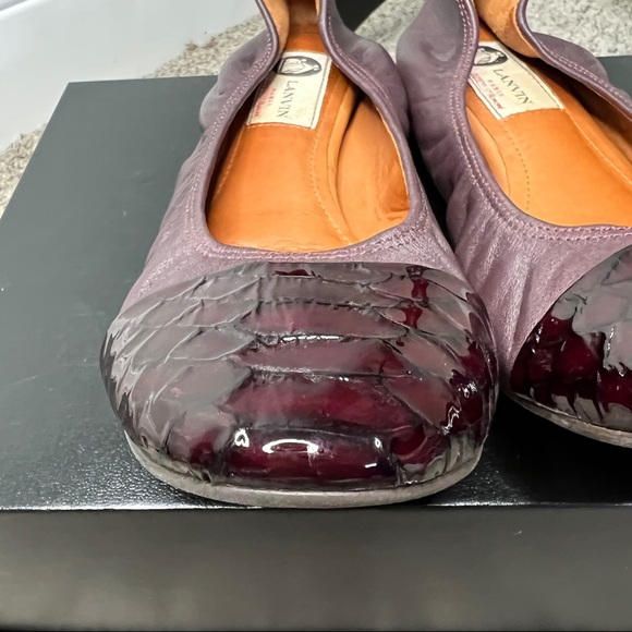 Lanvin ballet flats cap toe - Picture 5 of 9